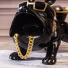 BulldoggenButler™ – Deko-Skulptur & Aufbewahrungsschale 