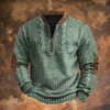 Anton – Strickpullover mit Reißverschluss-Detail (r0% RABATT)