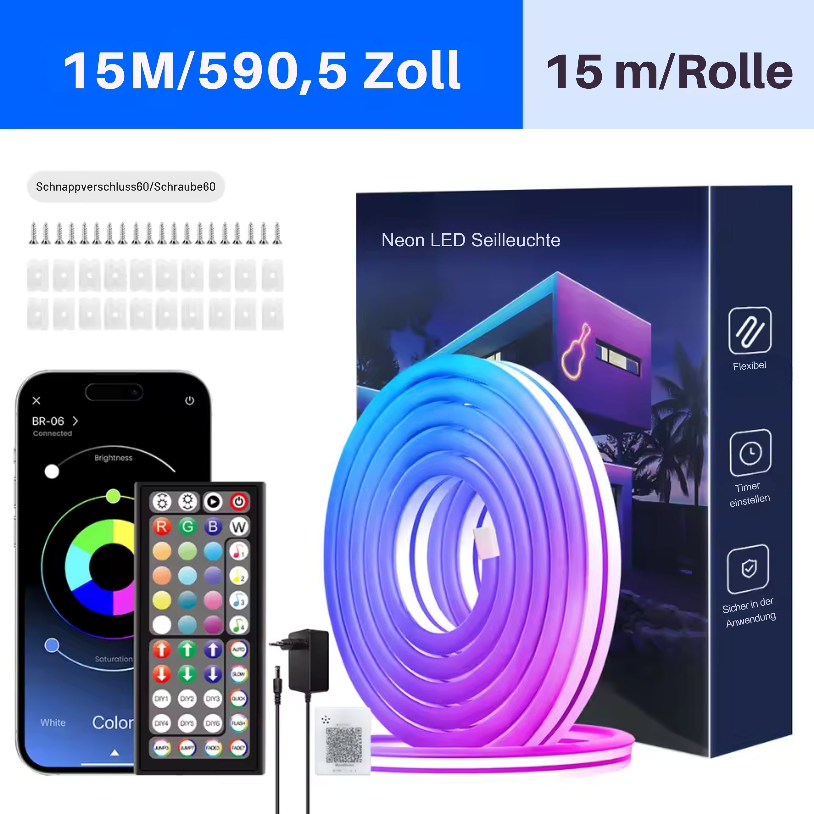 Neonova™ – RGB-Neon-LED-Streifen