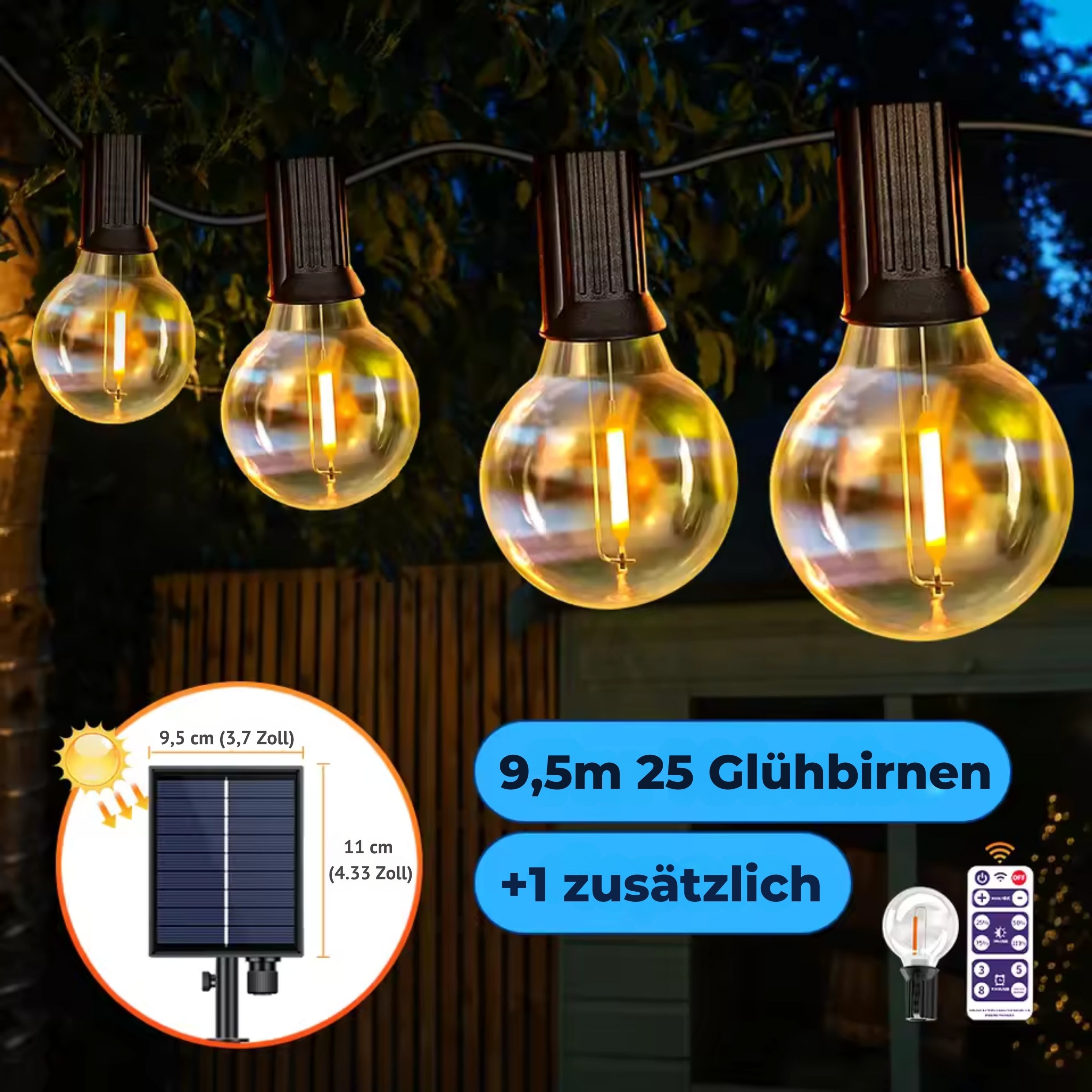 Solar-Lichterketten-50% RABATT