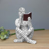 Bücherliebhaber-Figur 