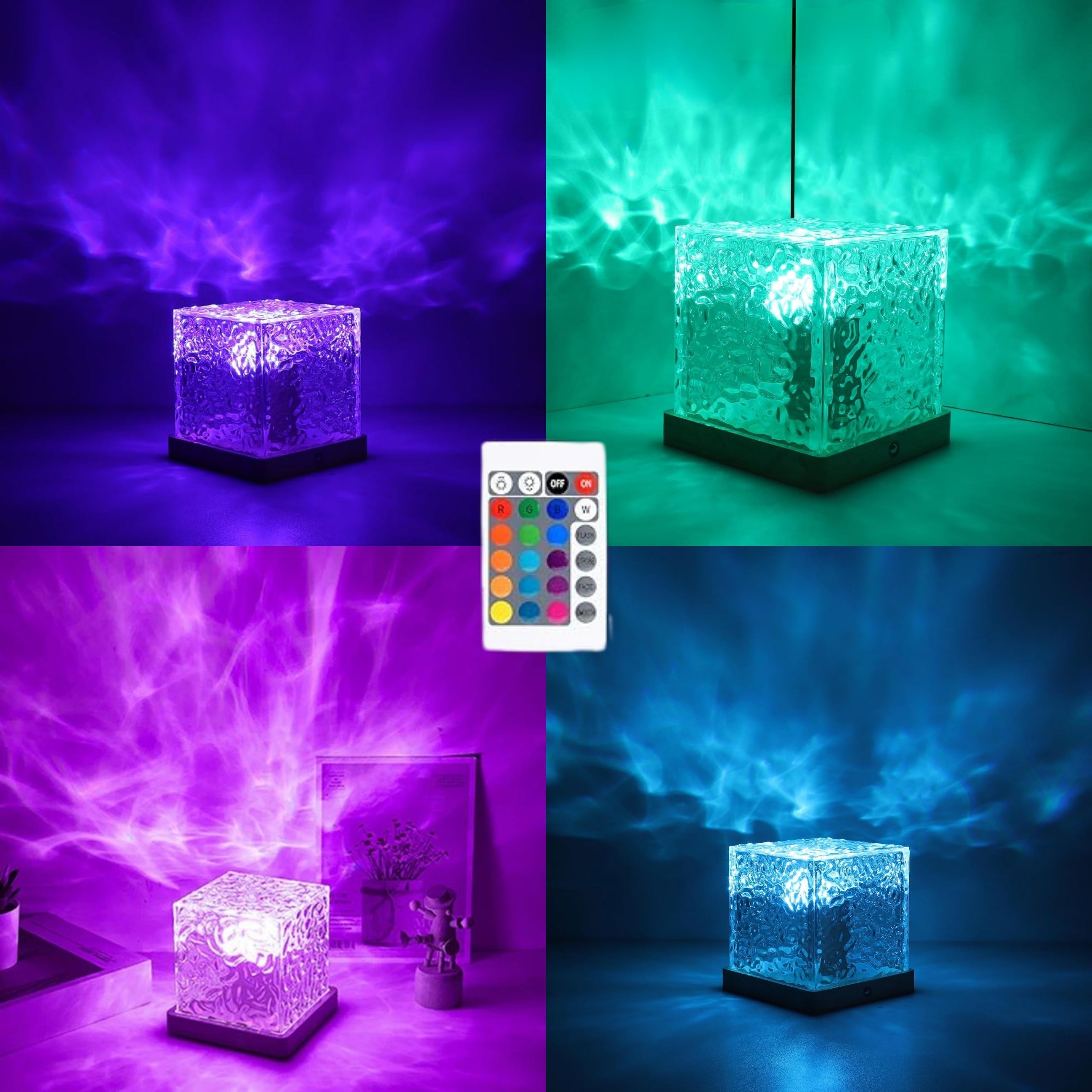 Ozeanwellen-Projektor mit LED &amp; Musikfunktion 🌊 ✨ 