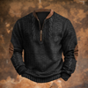 Anton – Strickpullover mit Reißverschluss-Detail (r0% RABATT)