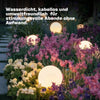 Sphärische Gartenleuchte