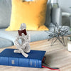 Bücherliebhaber-Figur 