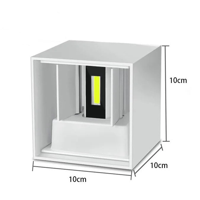 LED CUBE WANDLEUCHTE 