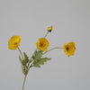 Künstliche Mohnblumenstiele (Packung mit 5 Stielen)