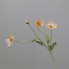Künstliche Mohnblumenstiele (Packung mit 5 Stielen)