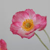 Künstliche Mohnblumenstiele (Packung mit 5 Stielen)