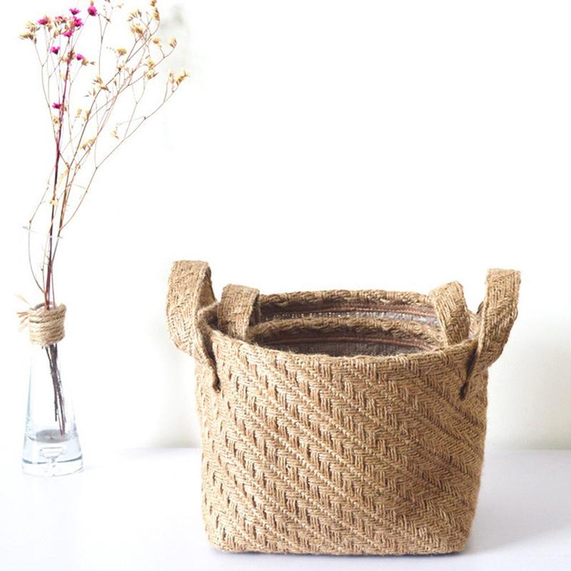 Handgefertigte „WovenRoot™ Organizer-Körbe