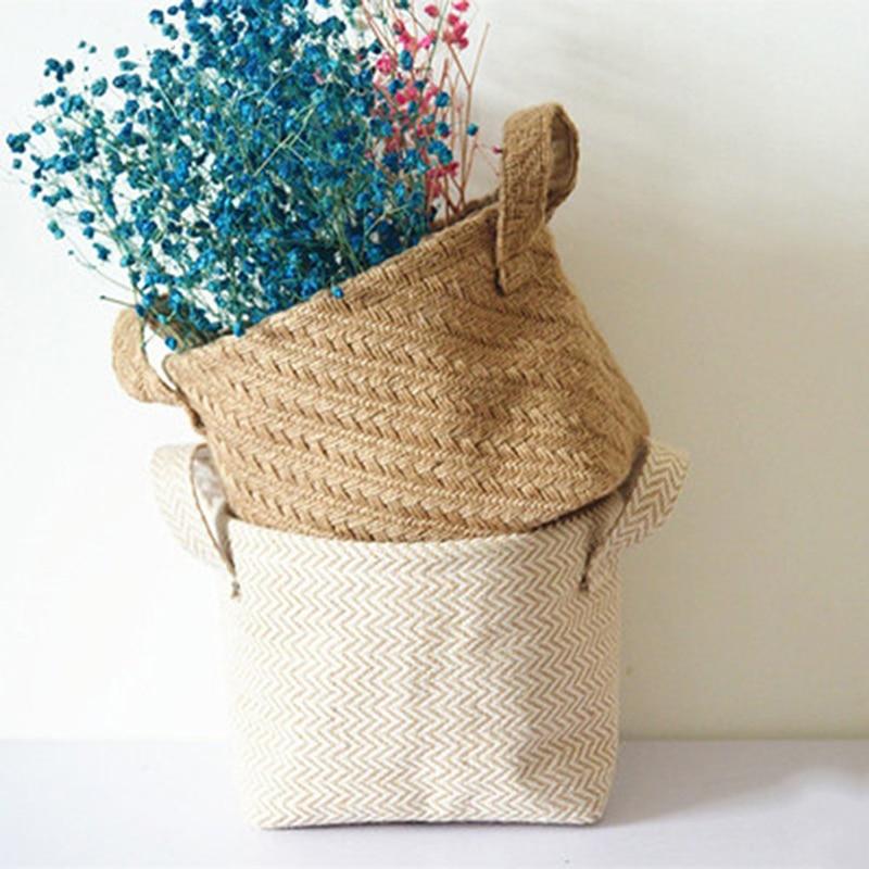 Handgefertigte „WovenRoot™ Organizer-Körbe