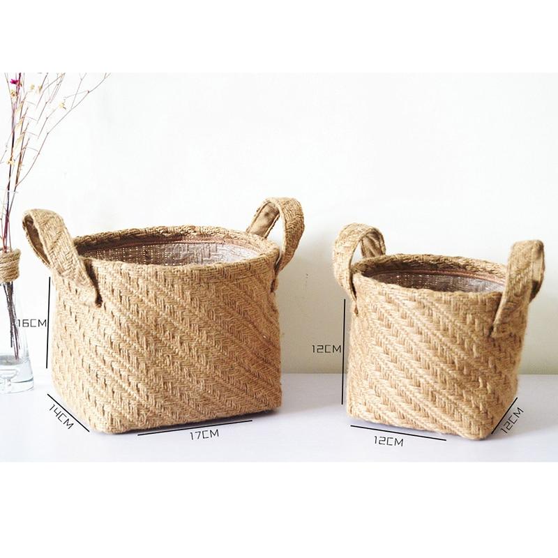 Handgefertigte „WovenRoot™ Organizer-Körbe