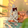 Bücherliebhaber-Figur 