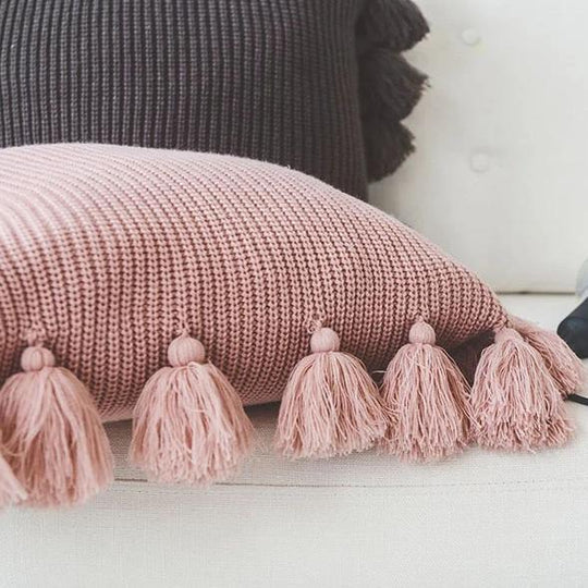 Olivia Handgestrickte Kissenbezüge