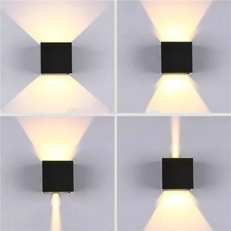 LED CUBE WANDLEUCHTE 