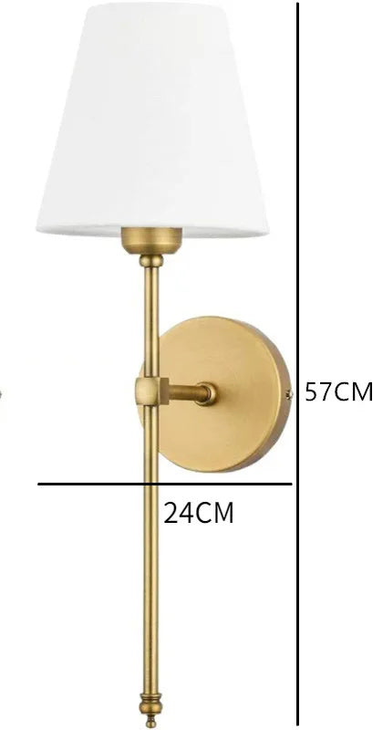 NordLuxe™ Wandlampe – Verstellbare LED-Leseleuchte in Gold