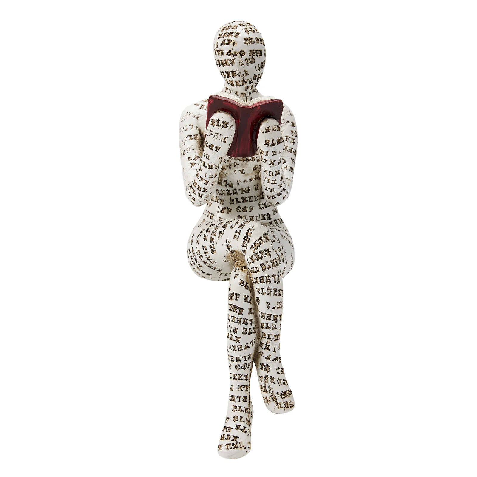 Bücherliebhaber-Figur 