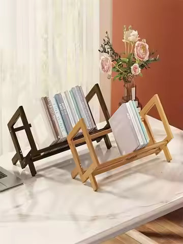 SmartBamboo™ – Mini-Desktop-Bücherregal-