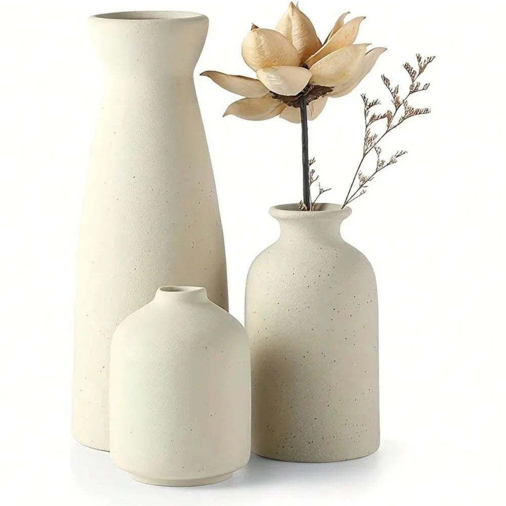 Bohemian Keramikvase (3er-Set) 