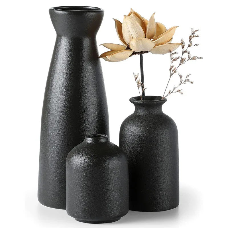 Bohemian Keramikvase (3er-Set) 
