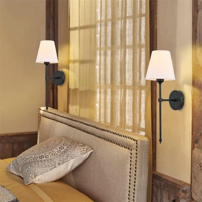 NordLuxe™ Wandlampe – Verstellbare LED-Leseleuchte in Gold