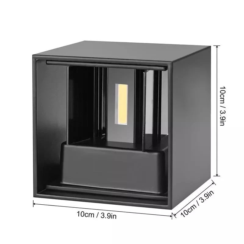LED CUBE WANDLEUCHTE 
