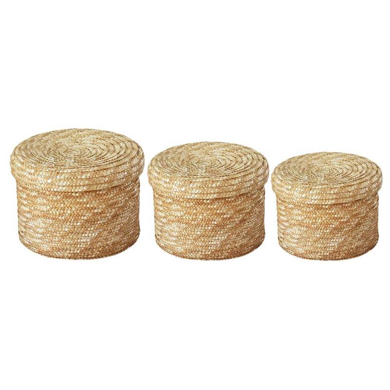 BohoNest™ Geflochtenes Korb-Trio