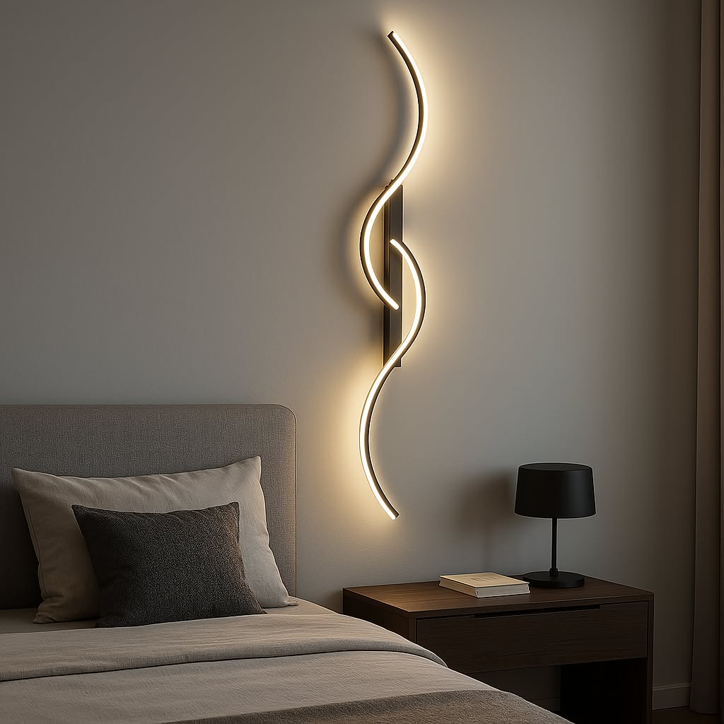 AURORA™ Wellenförmige Wandleuchte 