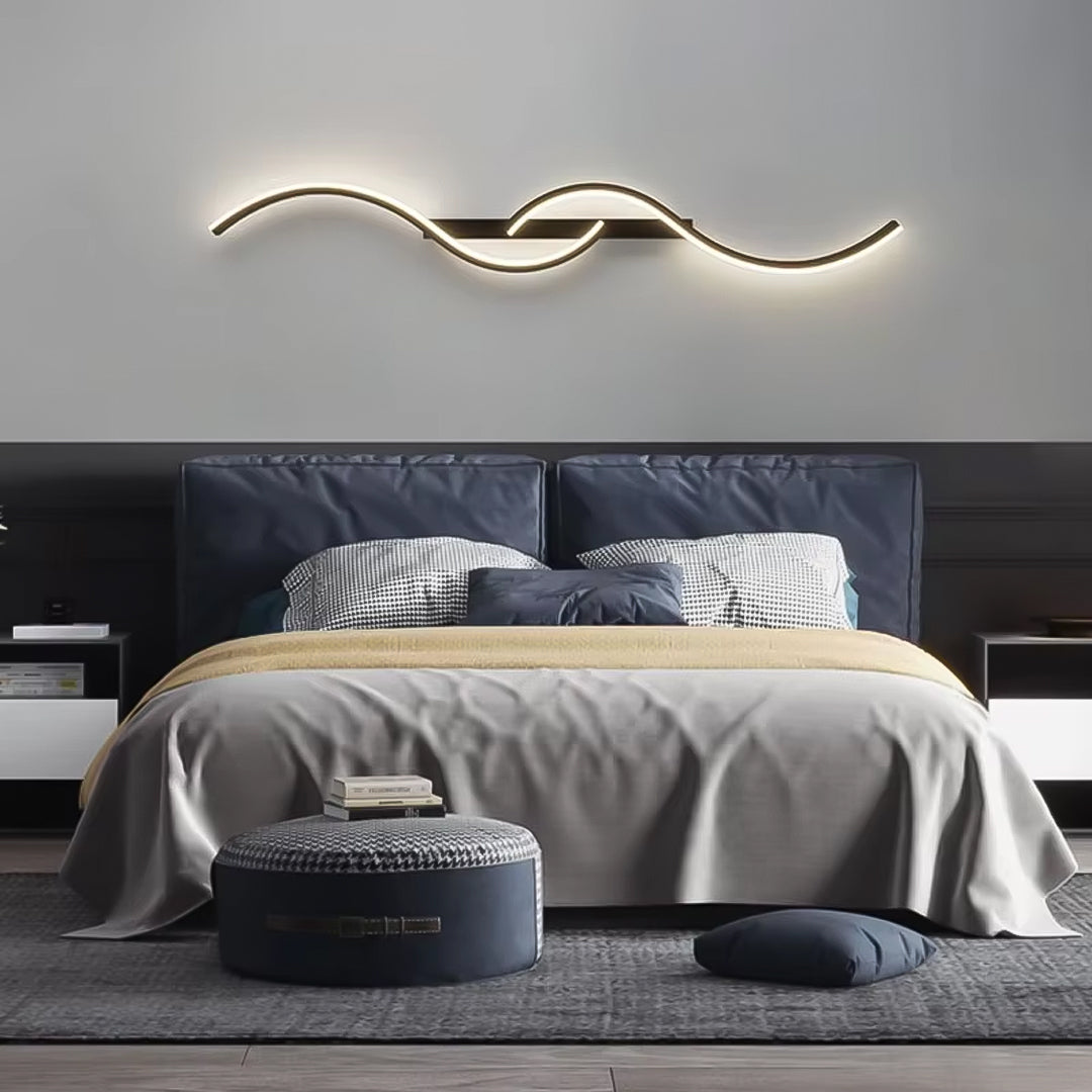 AURORA™ Wellenförmige Wandleuchte 