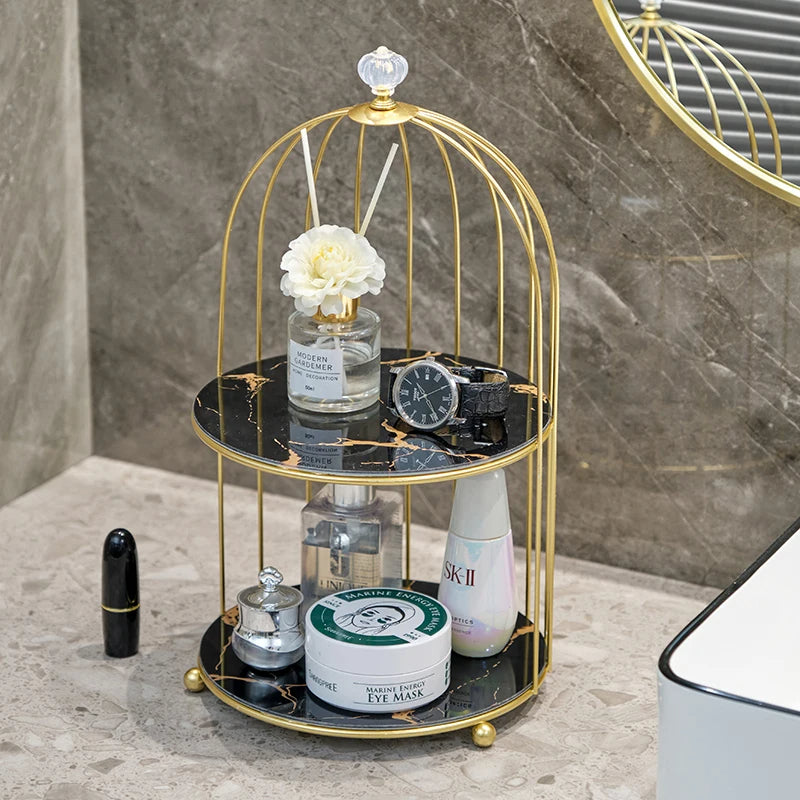 GlamTower™ Kosmetik-Organizer mit 2 Ebenen