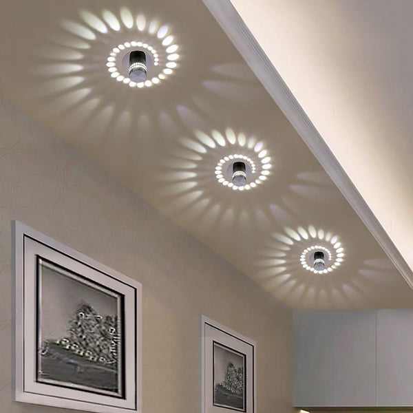Twilight Twist™ – Moderne LED-Deckenleuchte mit Wirbelmuster